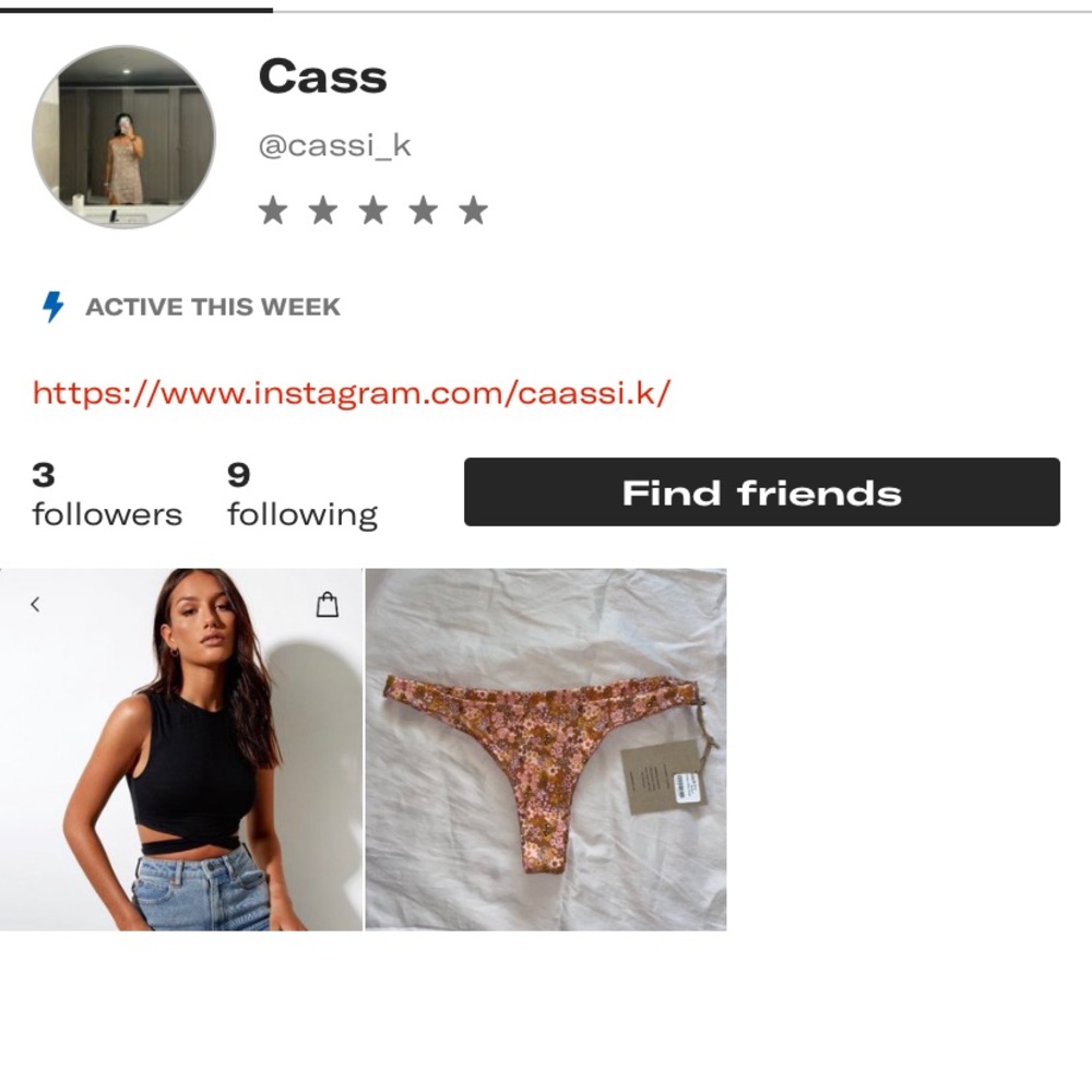 Hey guys! Pls go follow my depop @cassi_k :)
